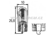 Autožárovka - 12V W5W SKL W2,1x9.5d Tungsram - DOPRODÁNO