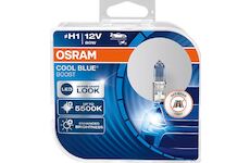 Autožárovka Osram Cool Blue Boost H1 12V 80W 62150CBB-HCB Duo-Box