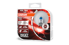 Autožárovka Osram Night Breaker Laser 64151NL-HCB +150% 12V H3 55W, Duo-box
