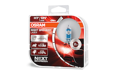 Autožárovka Osram Night Breaker Laser 64210NL-2HB +150% H7 12V 55W, Duo-box