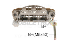 Diodový blok alternátoru Mitsubishi A5T15784 / A860T08270