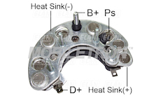 Diodový blok alternátoru Škoda Felicia 90A Magneton 443113516591