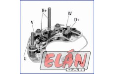 Diodový blok RC - Lucas UBB147