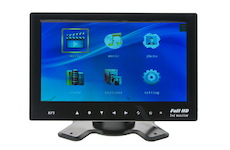 LCD monitor 7 na palubní desku s MP3/MP4/USB/Bluetooth/FMmod., STM IC-701T