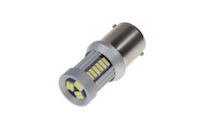 LED BA15s bílá, 12-24V, 30LED/4014SMD, STM 951002