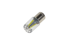 LED BA15s bílá, 12-24V, 4LED/COB, STM 95118