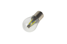 LED BA15s bílá, 12-24V, 4x COB LED, STM 95111