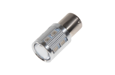 LED BAU15s oranžová, 12-24V, 12SMD + 3W LED, STM 95C-BAU15S-3ORA