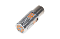 LED BAU15s oranžová, 12-24V, 30LED/3030SMD, STM 951204ORA