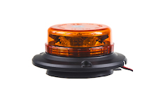 LED maják, 12-24V, 12x3W oranžový, magnet, ECE R65, STM WL140