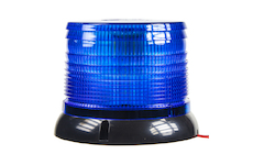 LED maják, 12-24V, modrý, homologace, STM WL62FIXBLUE