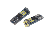 LED T10 bílá, 12-24V, 12LED/3030SMD, STM 952022CB