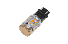 LED T20 (3157) bílá/oranžová, CAN-BUS, 12V, 40LED/3030SMD, STM 95CB276