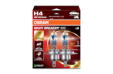 Osram Night Breaker H4 +220% 64193NB220-2HB 12V 60/55W 2kusy