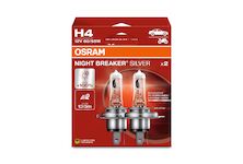 Osram Night Breaker Silver 64193NBS-2HB +100% 12V H4 60/55W P43t