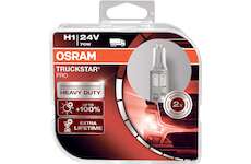 Osram Truckstar Pro H1 24V 70W 64155TSP-HCB +100% Heavy Duty Extra Lifetime Duo-box