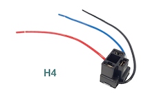 Patice autožárovky H4 plastová typ L
