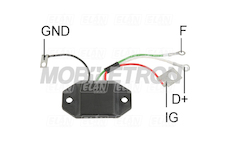 Regulátor alternátoru Mitsubishi A3T66976 / R8T10471