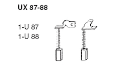 Sada uhlíků alternátoru  GE UX  87-88