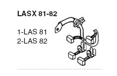 Sada uhlíků startéru - Lucas 60600944  GE LASX 81-82