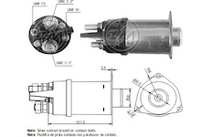 Spínač startéru Delco 1115625