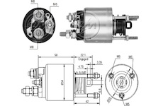 Spínač startéru Fiat 63111027