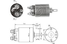 Spínač startéru Hitachi 2114-27006