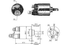 Spínač startéru RC - Mitsuba SM302-01