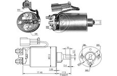 Spínač startéru RC - Mitsubishi M371X82171