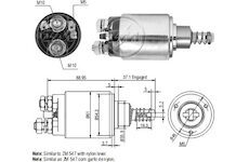 Spínač startéru ZM - Bosch 9331081045