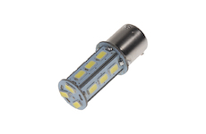 x LED BAU15s bílá, 12-24V, 18LED/5730SMD, STM 95136