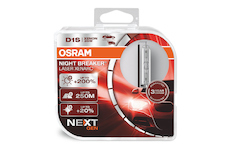 Xenonová výbojka D1S Osram Xenarc Night Breaker Laser +200% 12V/24V 35W PK32d-2 2ks