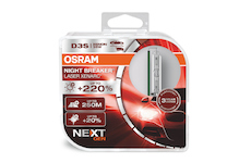 Xenonová výbojka D3S Osram Xenarc Night Breaker Laser +220% 12V/24V 35W PK32d-5 2ks